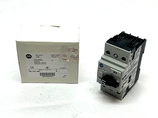 Allen Bradley 140U-D6D2-B80 Ser. B Motor Protection Circuit Breaker - Maverick Industrial Sales