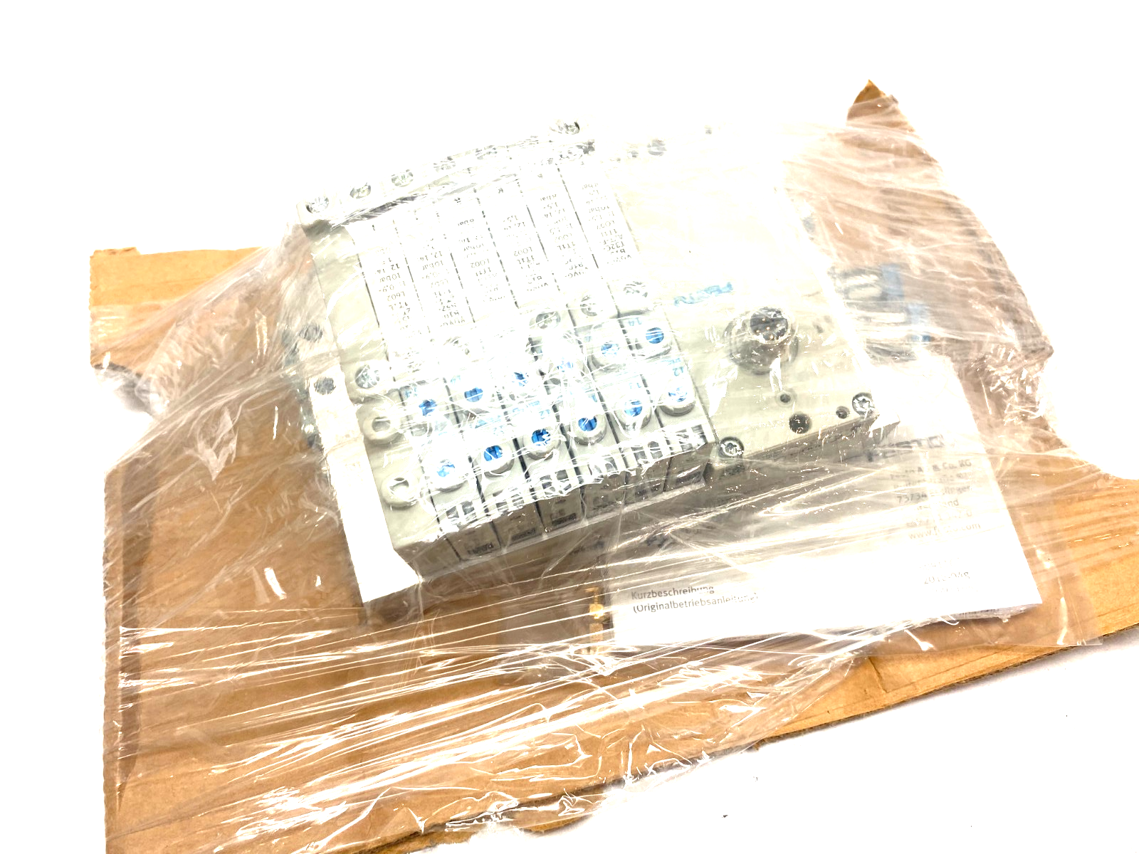 Festo VTUG-10-VRLK-B1T-Q10B-UB-QH4SU-4KQH6JQH6JQH6L Valve Man. Terminal 573606 - Maverick Industrial Sales