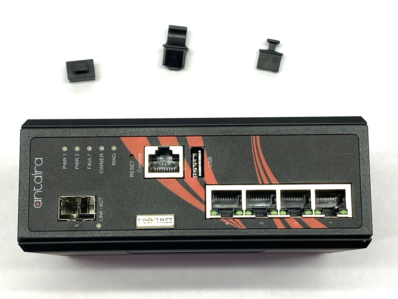 Antaira LMX-0501G-SFP Gigabit Light Layer 3 Managed Ethernet Switch 5-Port - Maverick Industrial Sales