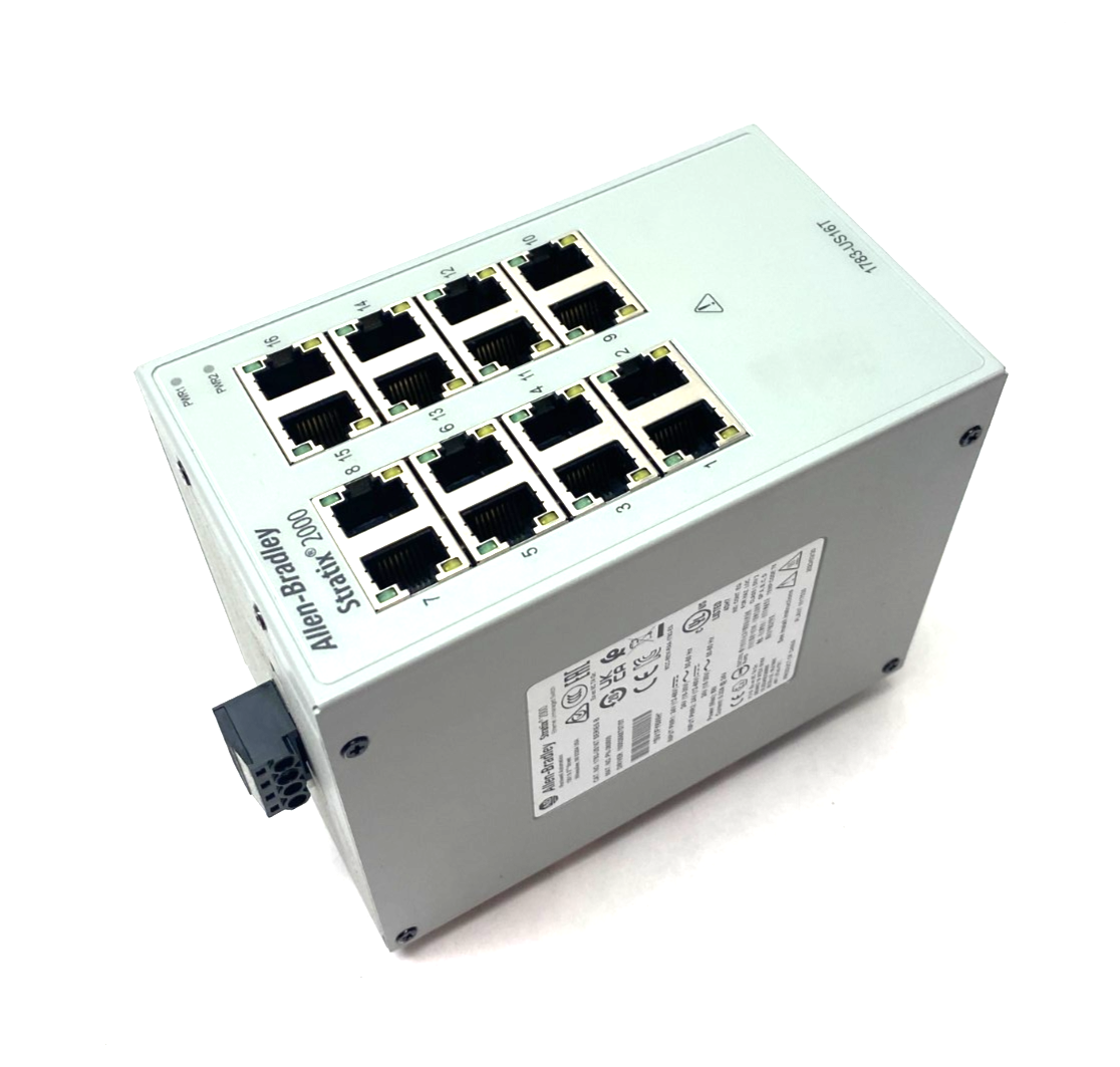 Allen Bradley 1783-US16T Ser. B Stratix 2000 Unmanaged Ethernet Switch 16-Port - Maverick Industrial Sales