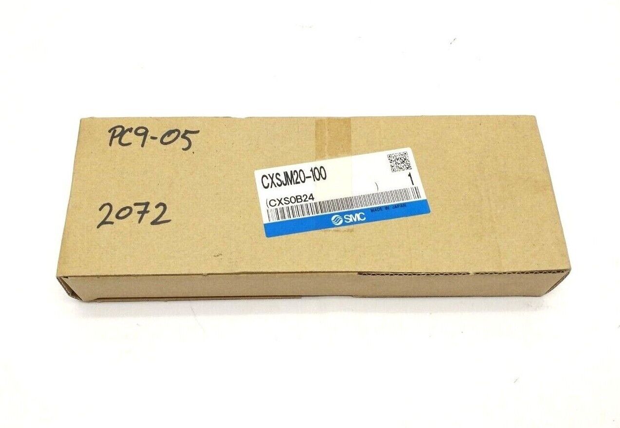 SMC CXSJM20-100 Compact Dual Rod Slide Bearing Cylinder 20mm Bore 100mm Stroke - Maverick Industrial Sales