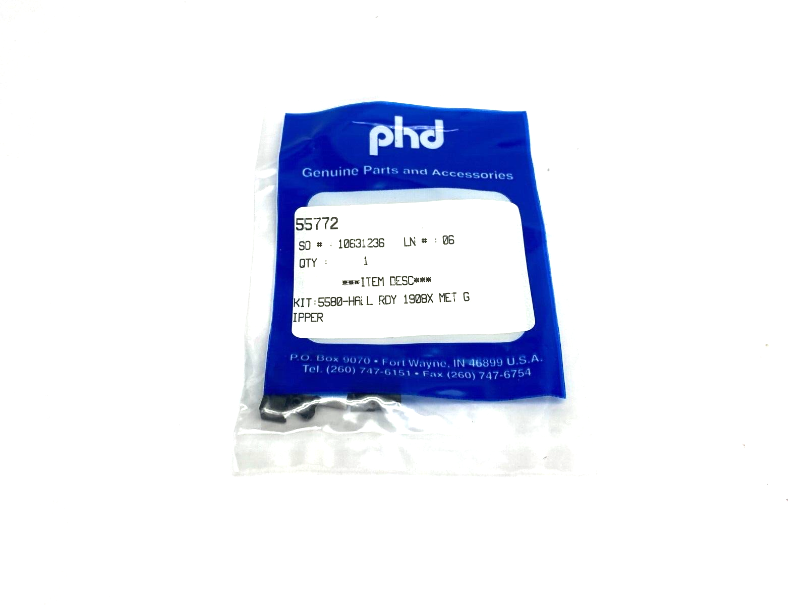 Phd 55772 Parallel Gripper Repair Kit 5580-Hall RDY 1908X MET Gripper - Maverick Industrial Sales