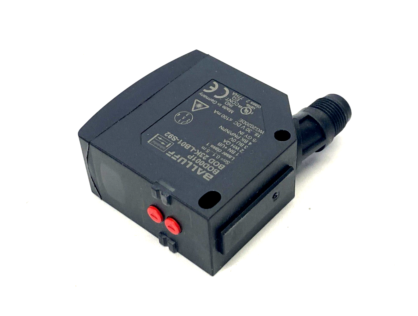 Balluff BOD001P Photoelectric Distance Sensor BOD 23K-LB01-S92 - Maverick Industrial Sales