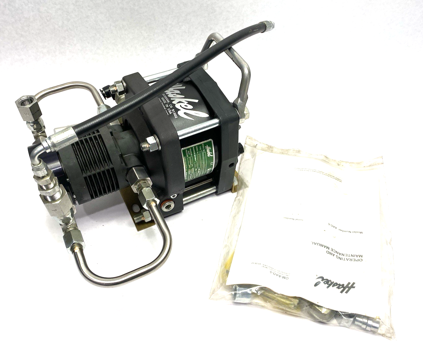 AAD-5 | Haskel Air Amplifier, Double Acting Single Stage, -5 Ratio - New Other - Maverick Industrial Sales