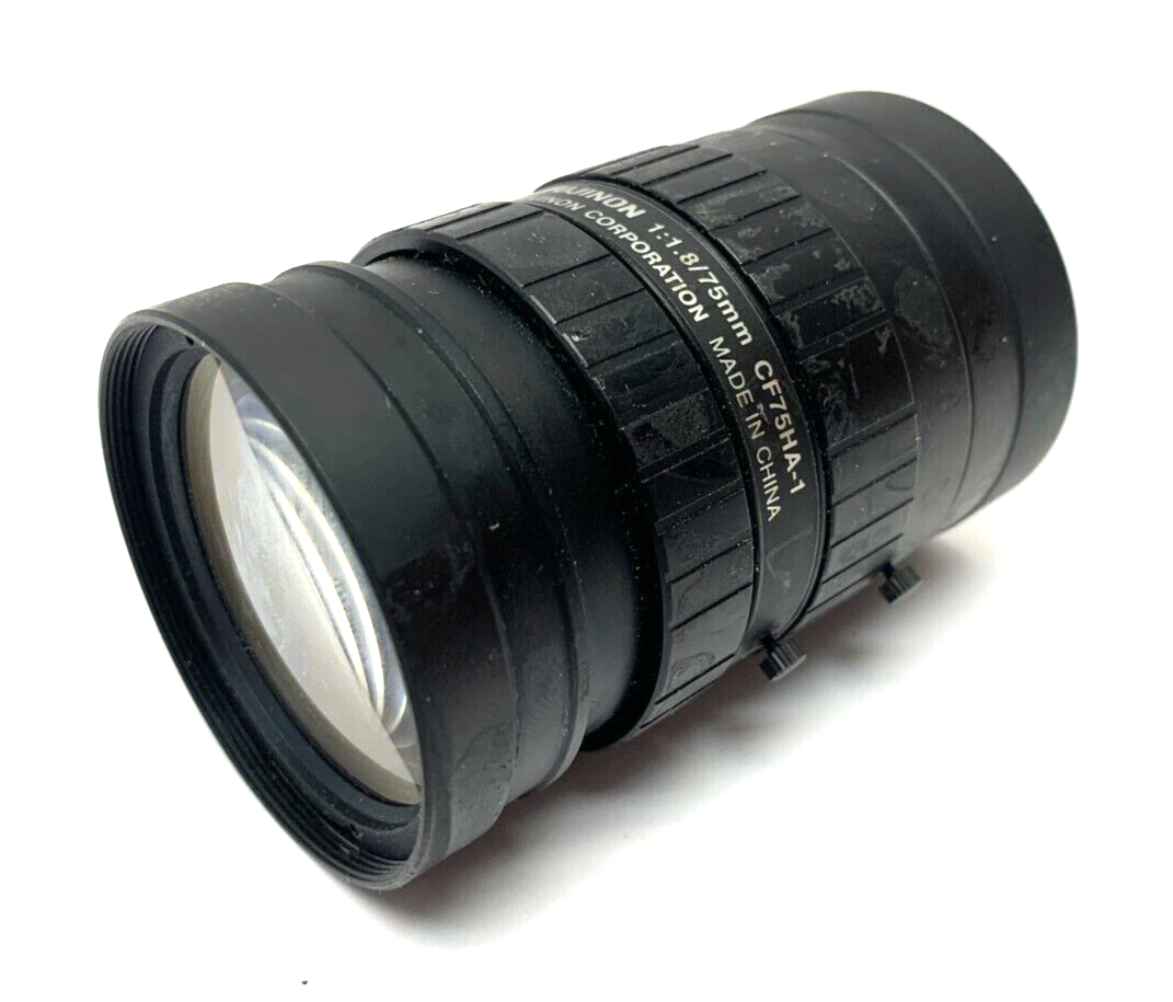 Fujinon CF75HA-1 Lens 1:1.8/75mm - Maverick Industrial Sales