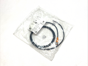EVC532 | IFM  Shielded Cable 5-Pin Female 2m 30VAC 36VDC 4A/3A - New