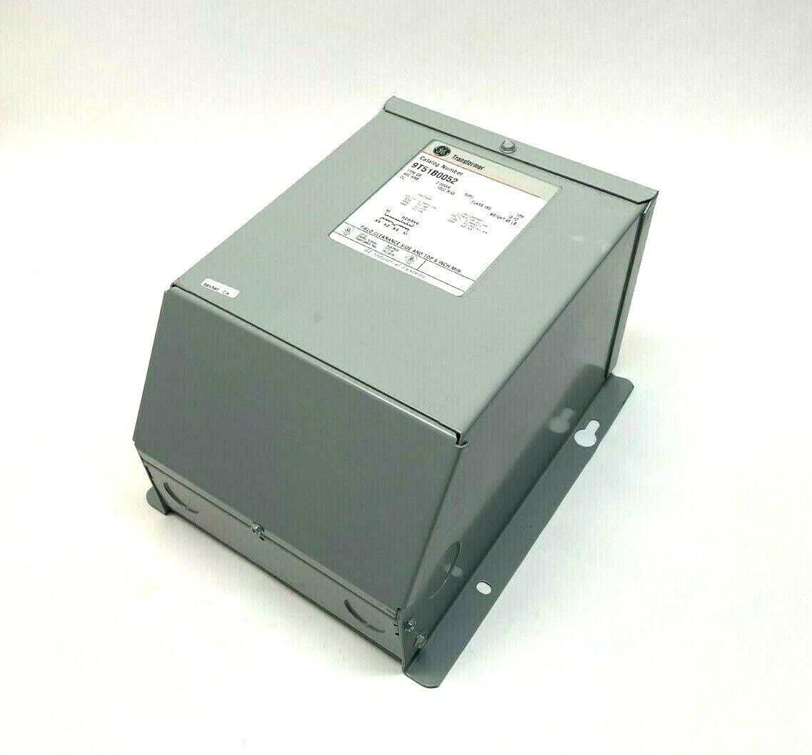 GE 9T51B0052 Transformer, 2.00kVA, Type QB, 480V Primary 120/240V Secondary - Maverick Industrial Sales