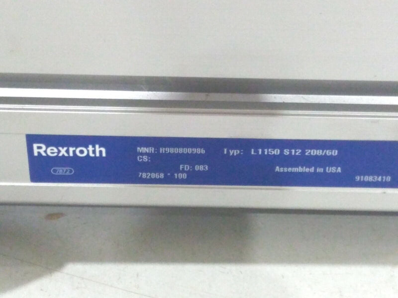 Rexroth L1150 S12 208/60 Transverse Conveyor R980800986 - Maverick Industrial Sales