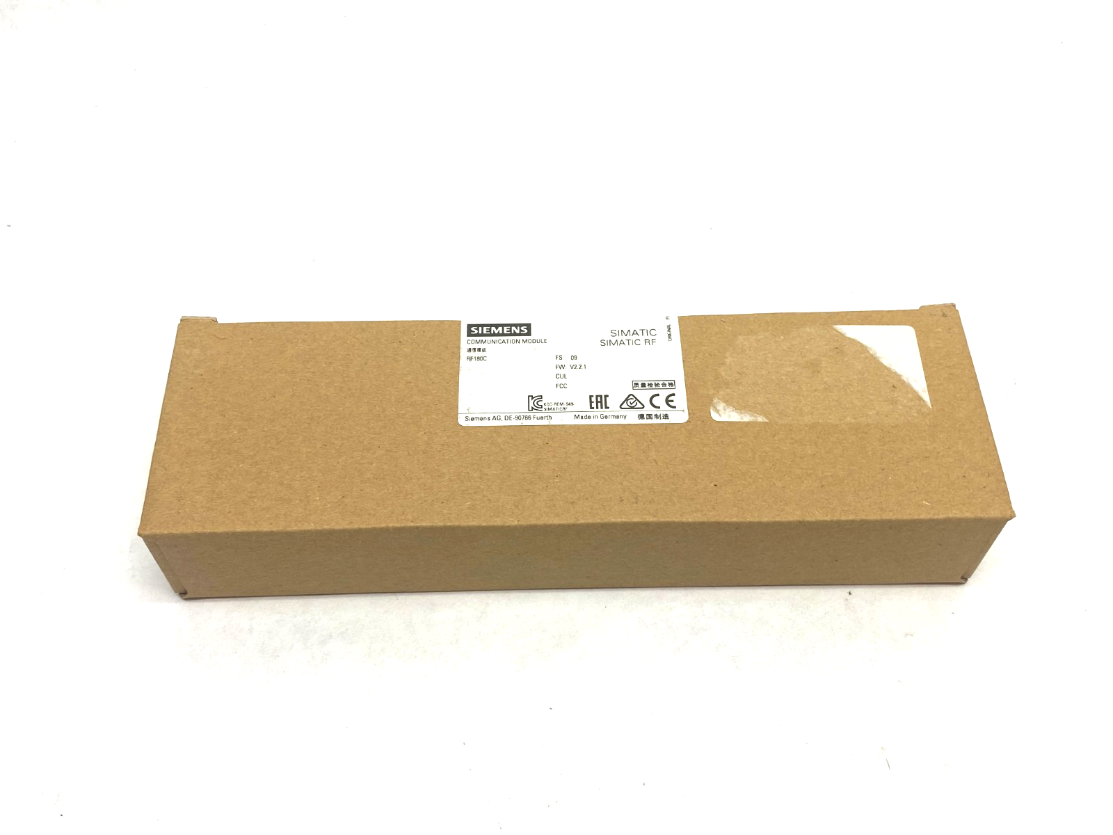 Siemens 6GT2002-0JD00 SIMATIC RF RFID Communications Module RF180C - Maverick Industrial Sales
