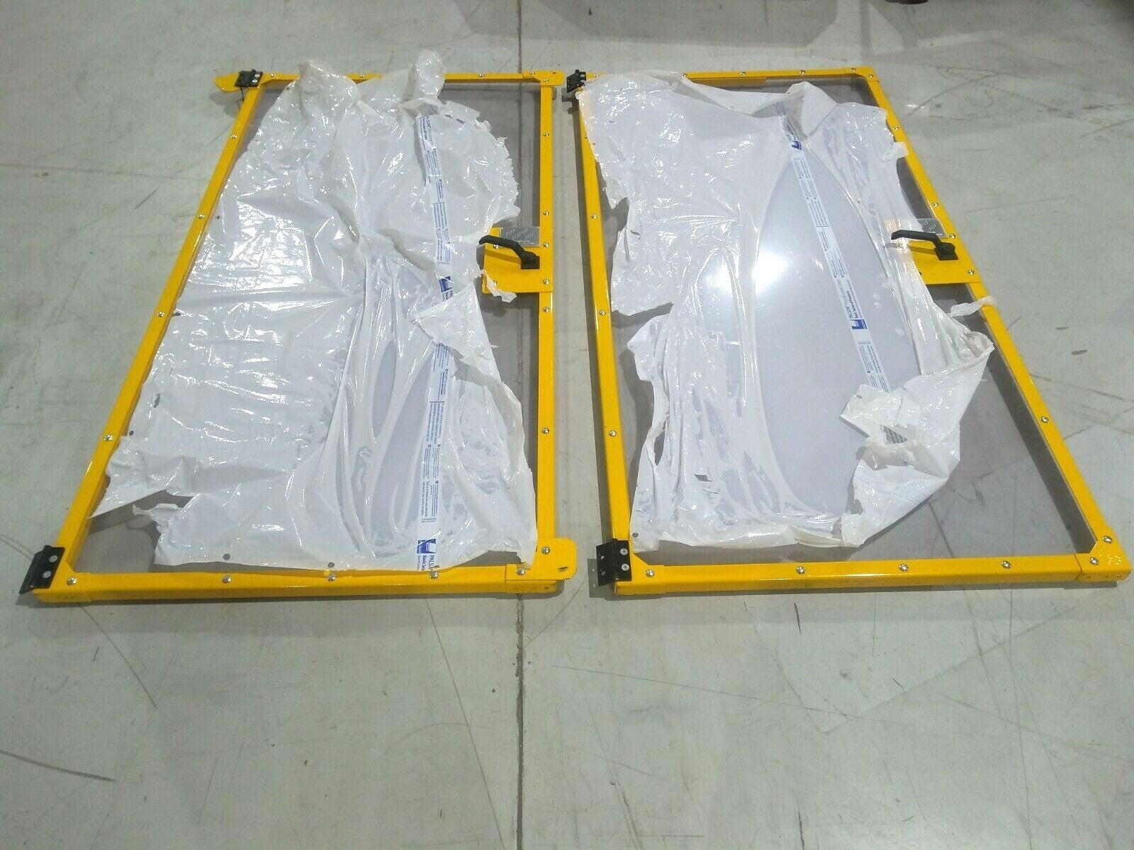 Automation Guarding Systems A124612L 1200×2000 LH Lexan Turn Handle Hinge Doors - Maverick Industrial Sales