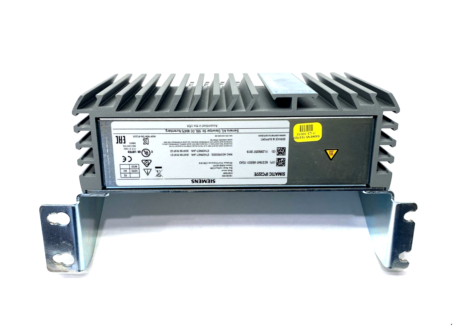 6ES7647-8BB31-7EA3 | Siemens SIMATIC IPC227E Nanobox PC Celeron N2930 4C/4T - Used - Maverick Industrial Sales