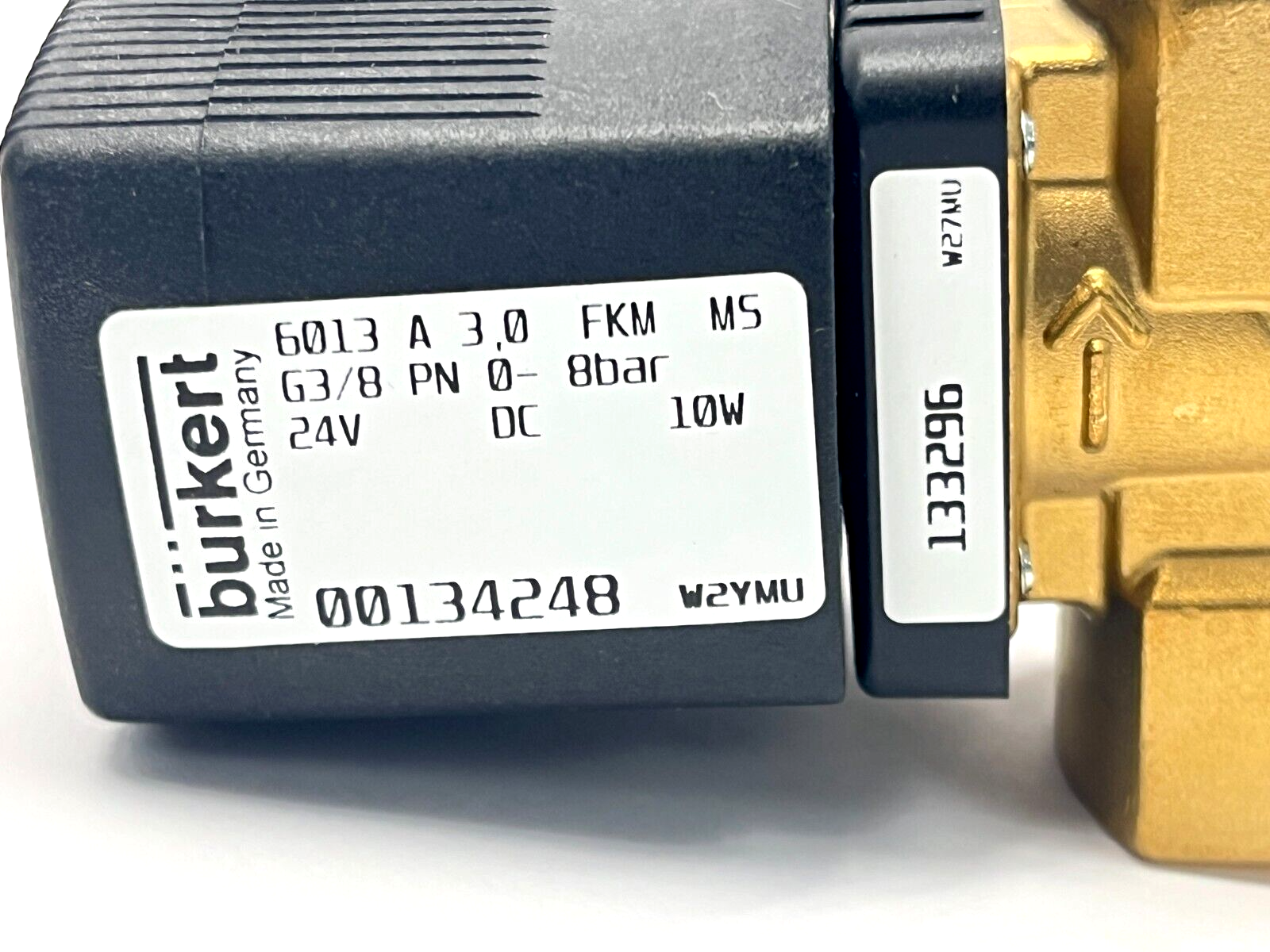 Burkert 00134248 Plunger Valve 2/2 Way Direct-Acting Type 6013 - Maverick Industrial Sales