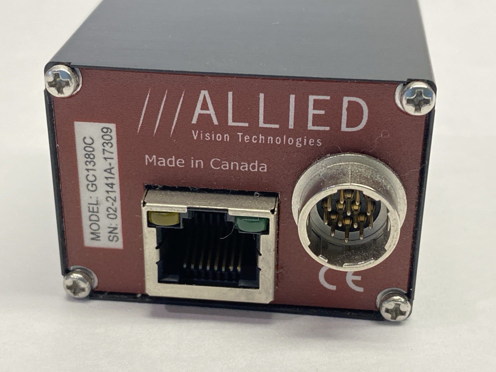 Allied Vision GC1380C Prosilica GC Color Machine Vision Camera - Maverick Industrial Sales