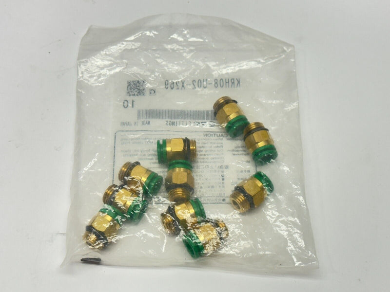 SMC KRH08-U02-X269 Pneumatic One Touch Fittings  5/16" PKG OF 10 - Maverick Industrial Sales