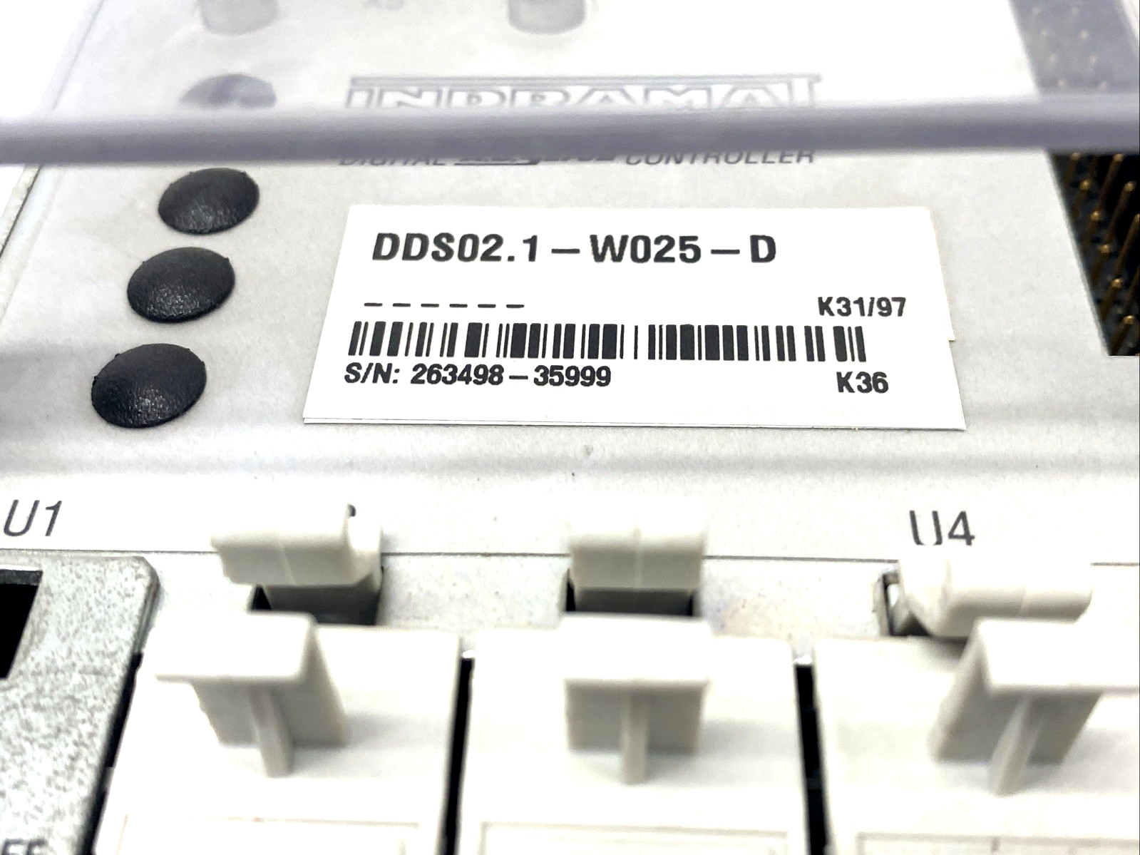 Indramat DDS02.1-W025-D AC Servo Controller w/ FWC-DSM2.1-SSE-02VO9-MS, DAE 1.1 - Maverick Industrial Sales