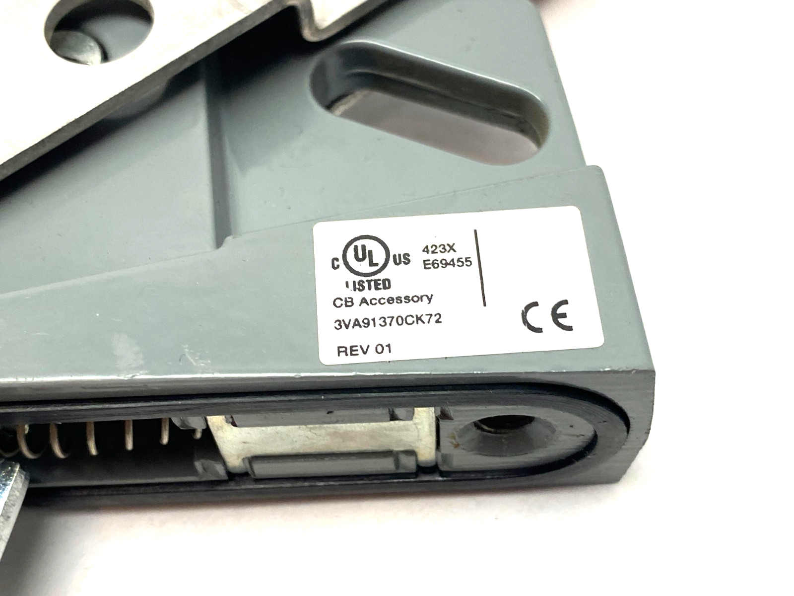 Siemens FHOH Flange Mounted Disconnect Handle Red/Black, Metal Body - Maverick Industrial Sales
