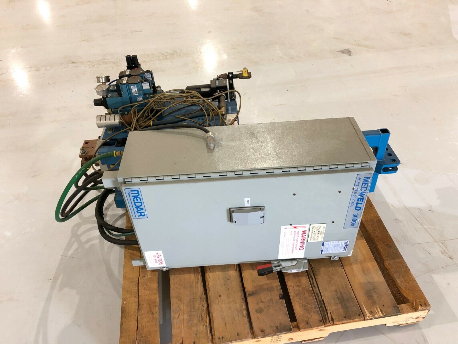 Medar Medweld 3000s AC Welding Control, WTC 3015, RoMan 200 KVA Transformer - Maverick Industrial Sales