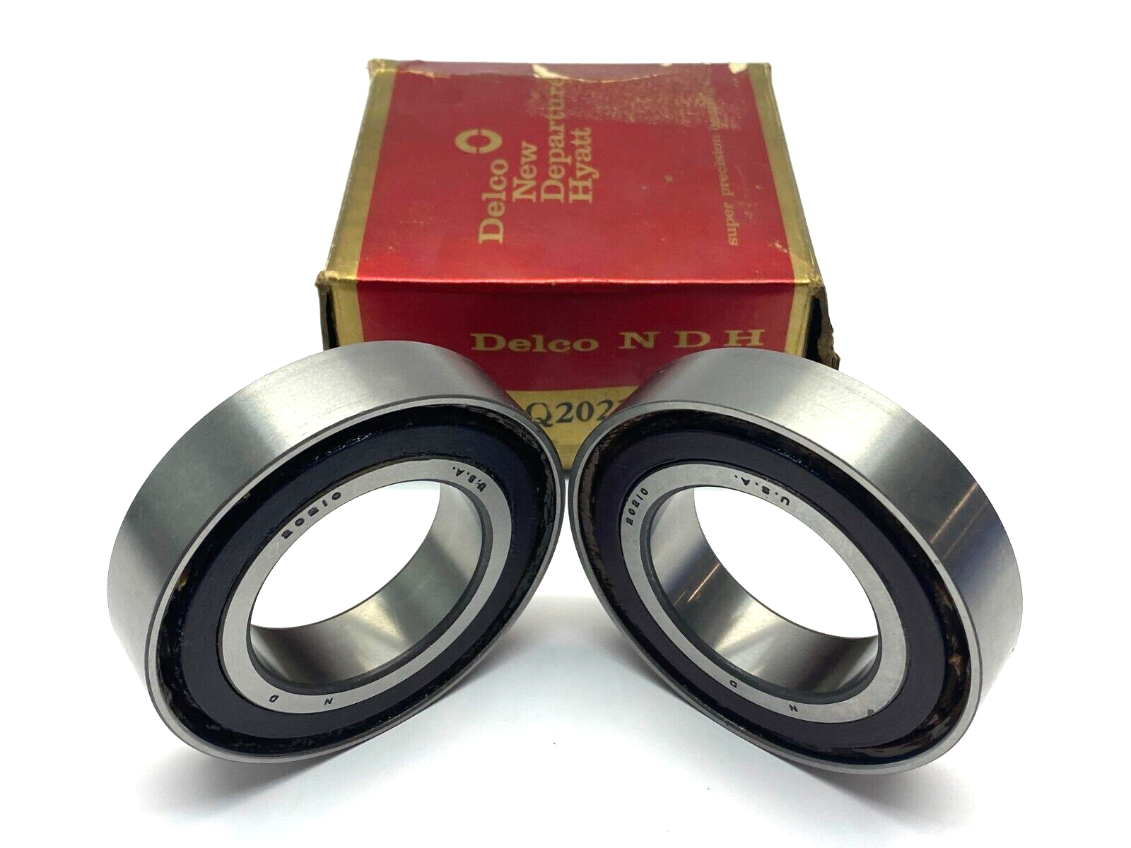 NDH Delco Q20210 DB DT DF L7A Angular Contact Precision Bearings BOX OF 2 - Maverick Industrial Sales