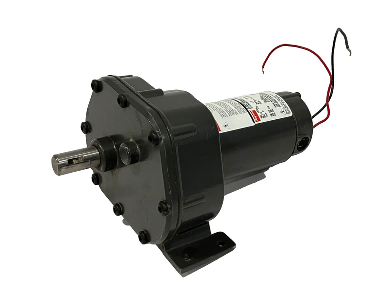 Dayton 4Z532A DC Gearmotor 90V 1/15 HP 21 RPM MF-20 150 in/lbs BROKEN BRUSH - Maverick Industrial Sales