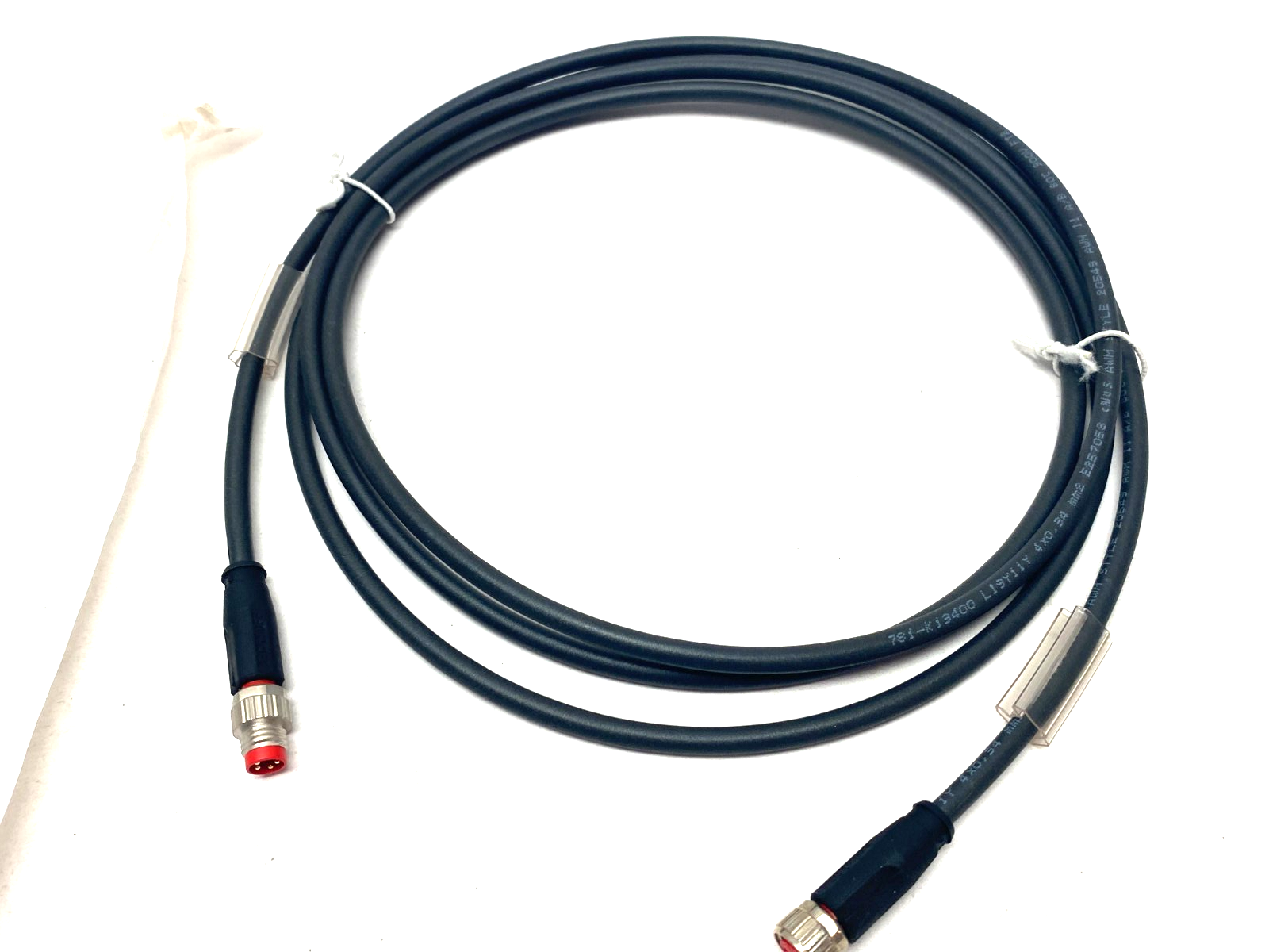 Beckhoff ZK2020-3132-0020 Double Ended Power Cordset M8 4-Pin 2m Length 017947 - Maverick Industrial Sales
