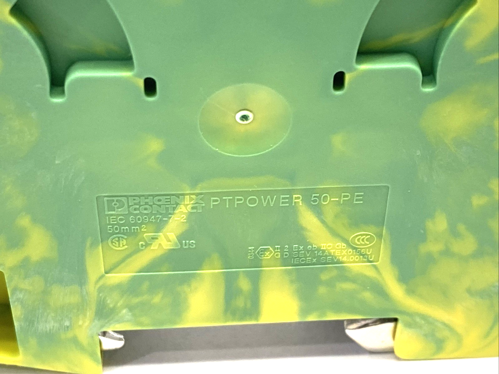 Phoenix Contact Typ PTPOWER 50-PE Protective Conductor Terminal Block 3260052 - Maverick Industrial Sales