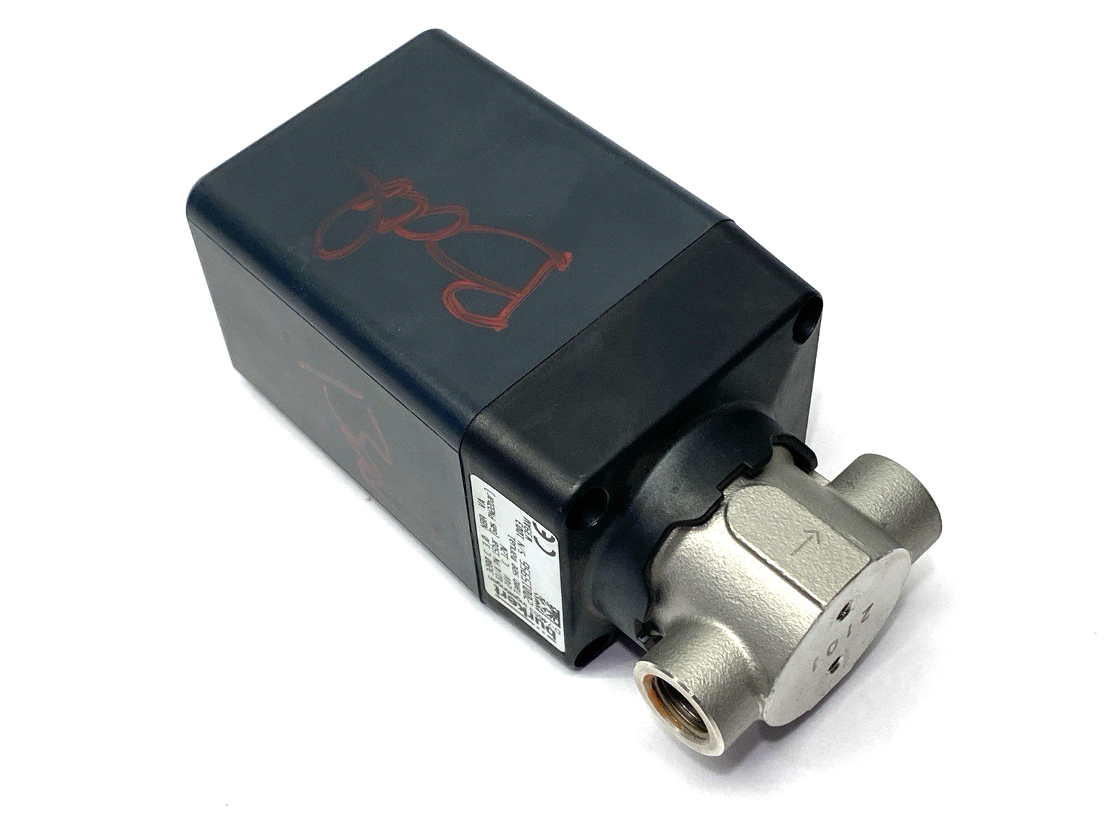 20015956 | Burkert Proport. Globe Valve 3280-CM-03,0BBVAGM82-024DC12-10-B4-1I-IX - For parts or not working - Maverick Industrial Sales