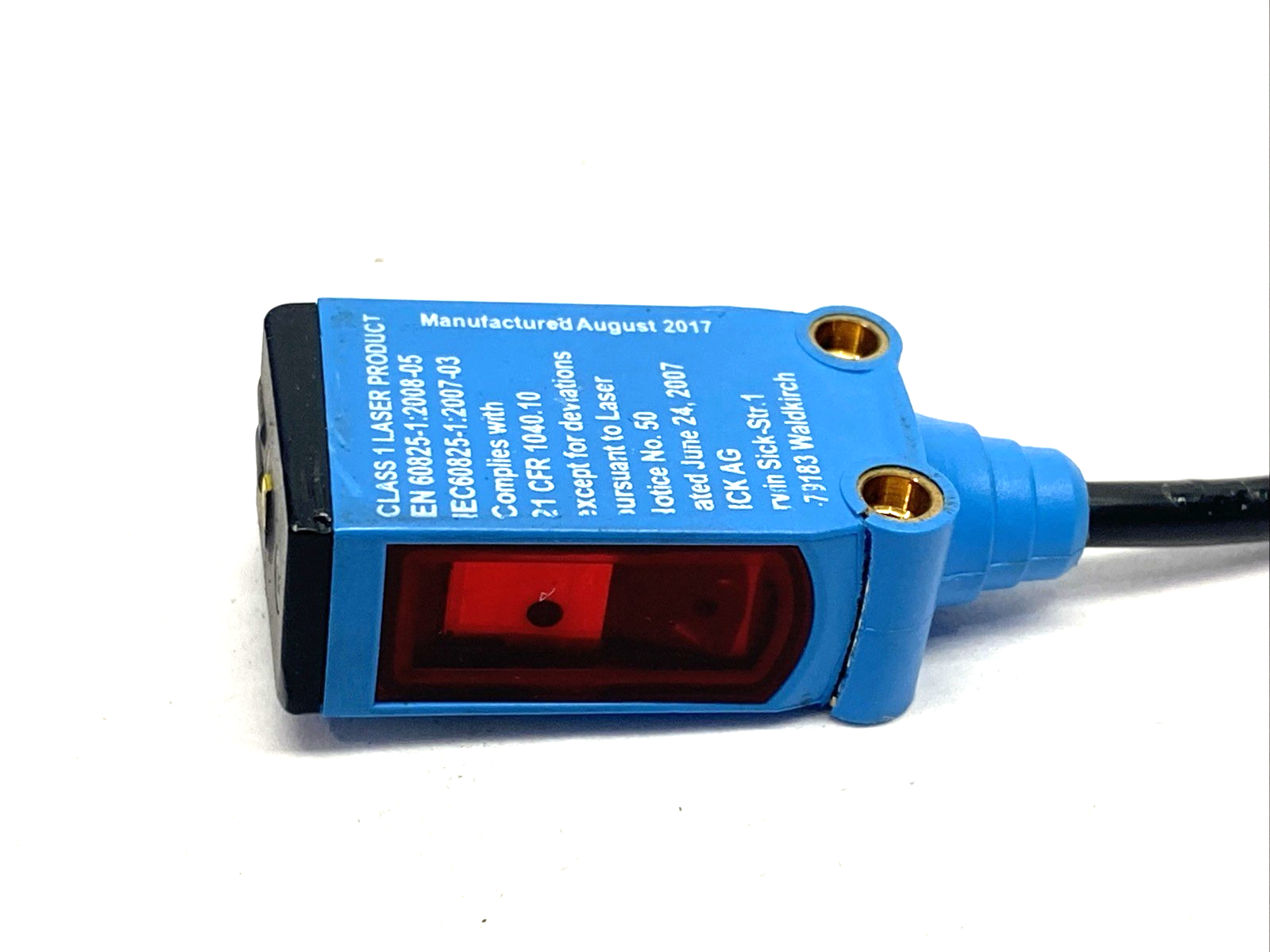 Sick WL4SLG-3P3132 Photoelectric Sensor M8 3-Pin Male 100mm Cable Type 1075215 - Maverick Industrial Sales