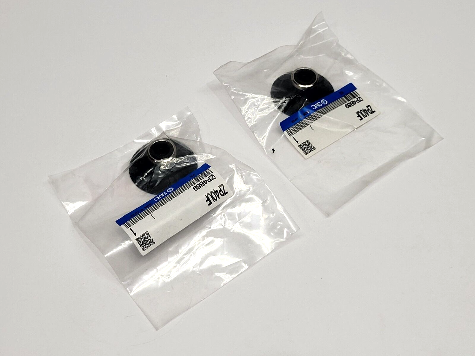 SMC ZP40UF Flat Vacuum Pad 40mm LOT OF 2 - Maverick Industrial Sales
