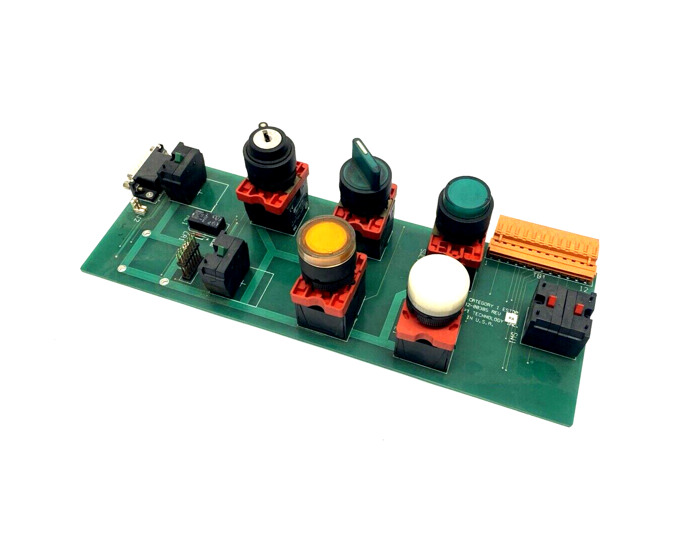 Adept 10332-00385 Rev PA VFP Category 1 ESTOP Buttons & Controls Interface Board - Maverick Industrial Sales