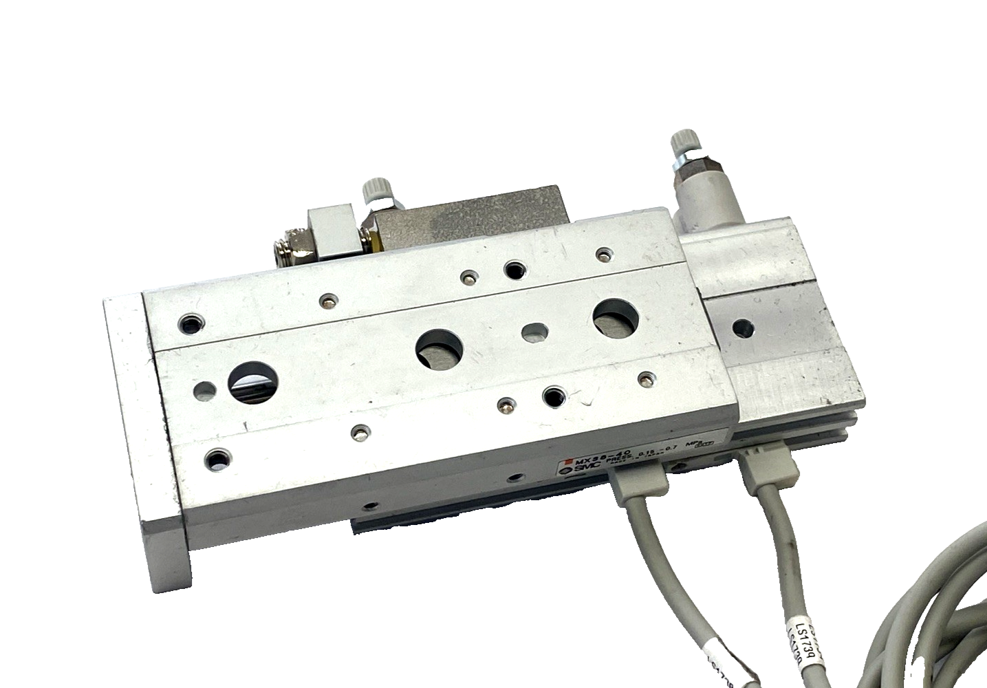 SMC MXS8-40 Pneumatic Slide Table/Guided Cylinder 8mm Bore 40mm Stroke - Maverick Industrial Sales