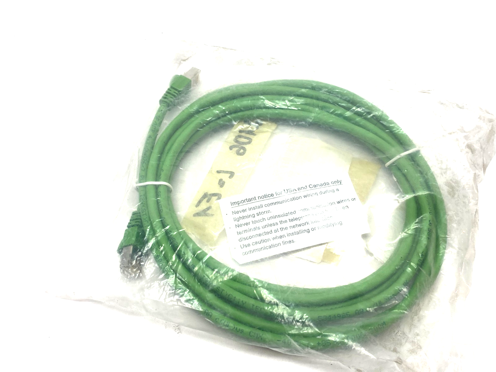 Beckhoff ZK1090-9191-0030 Ethernet/EtherCAT Patch Cable 2 x RJ45 3m 052939 - Maverick Industrial Sales
