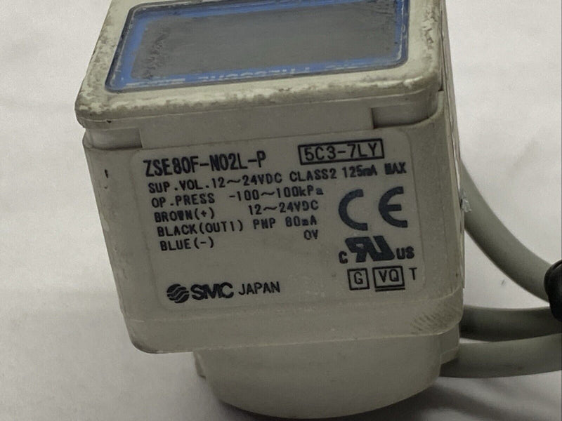 SMC ZSE80F-N02L-P Digital Pressure Switch 1/4" NPT - Maverick Industrial Sales