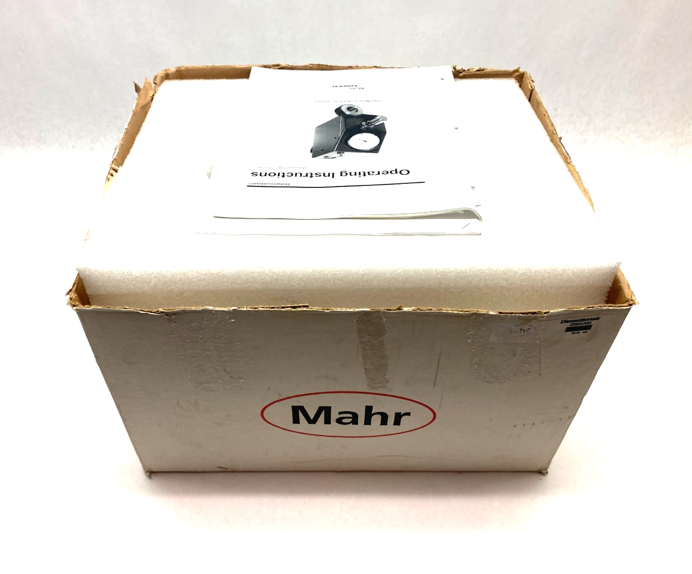 Mahr 2095200 Dimensionair 8000:1 Metric Mechanical Air Amplifier Kit - Maverick Industrial Sales