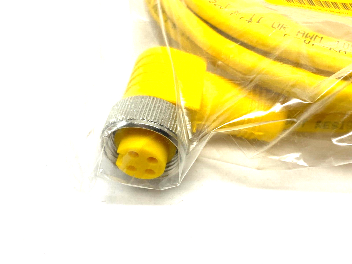 Turck WKM 40-4M Minifast Single Ended Cordset Rt Angle Female 4-Pin U2324-01 - Maverick Industrial Sales