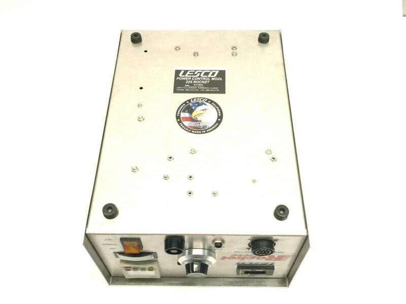 Lesco VRM2002 225 Rocket Cure UV Curing Power Control Module BROKEN TIMER - Maverick Industrial Sales