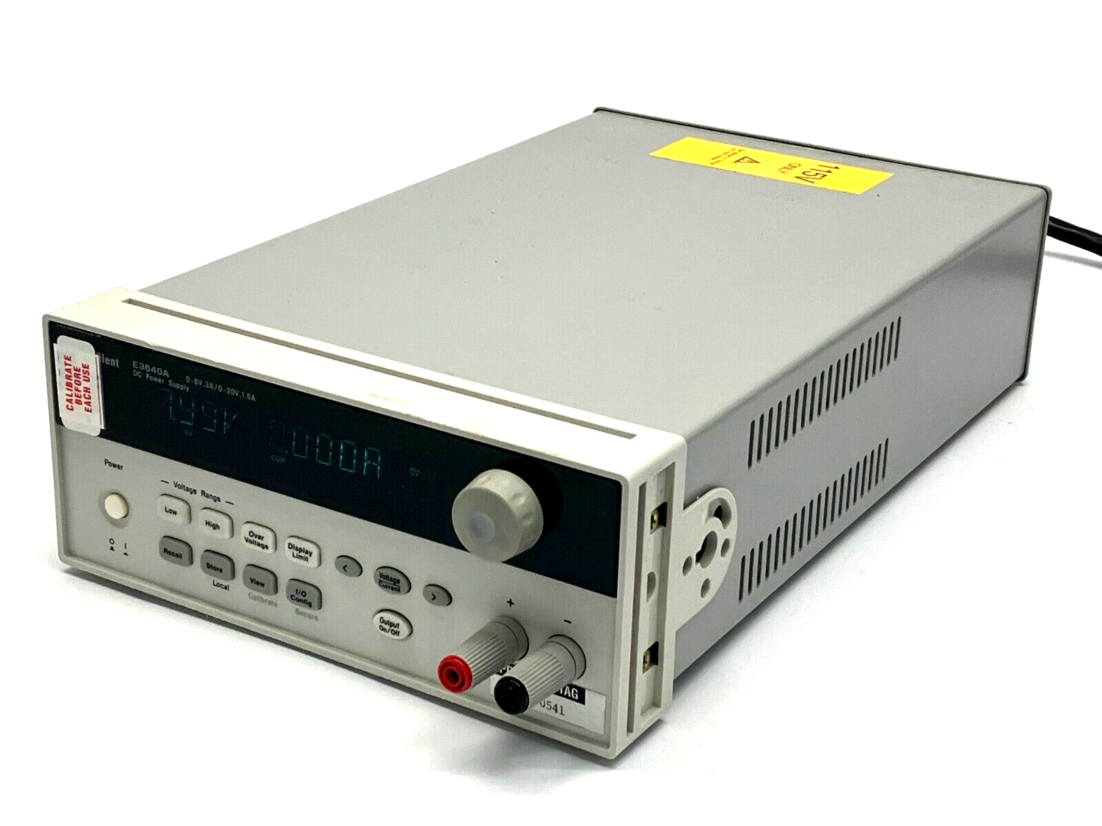Agilent E3640A DC Power Supply 0-8V, 3A / 0-20V, 1.5A - Maverick Industrial Sales