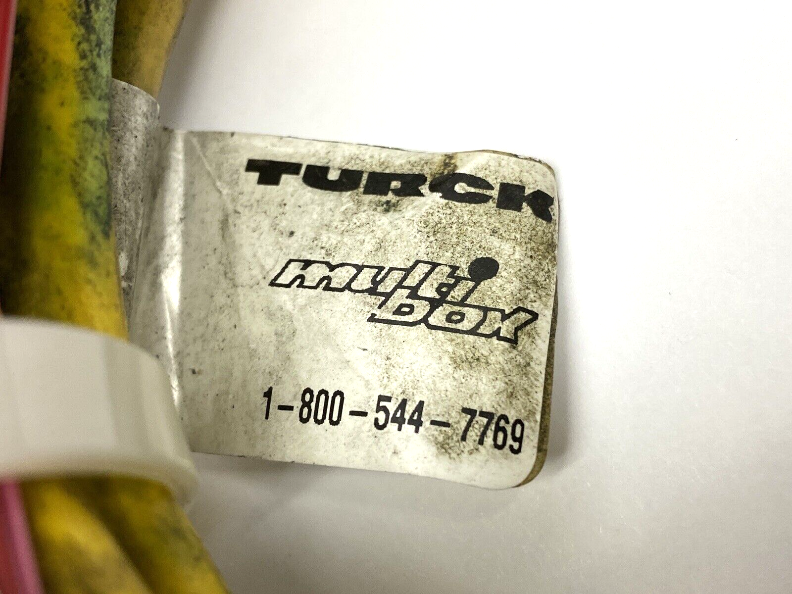 Turck VB 80.5-P7X17-5 Junction Box M12 8-Port U0218 12' CUT CABLE - Maverick Industrial Sales