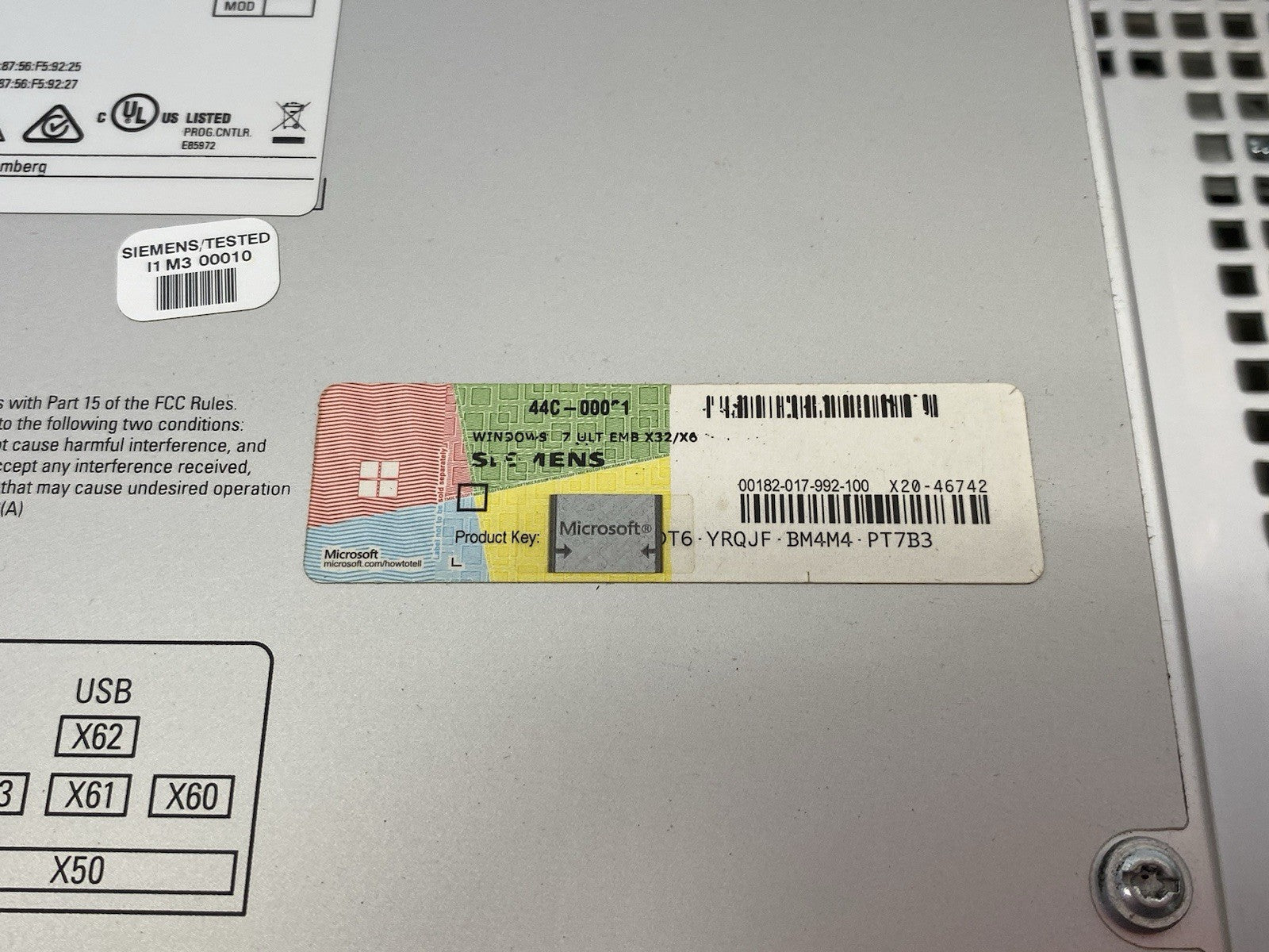 6AV7882-0DB30-6CA0 | Siemens SIMATIC IPC277E Nanopanel 15" Touchscreen HMI - New – Open box - Maverick Industrial Sales