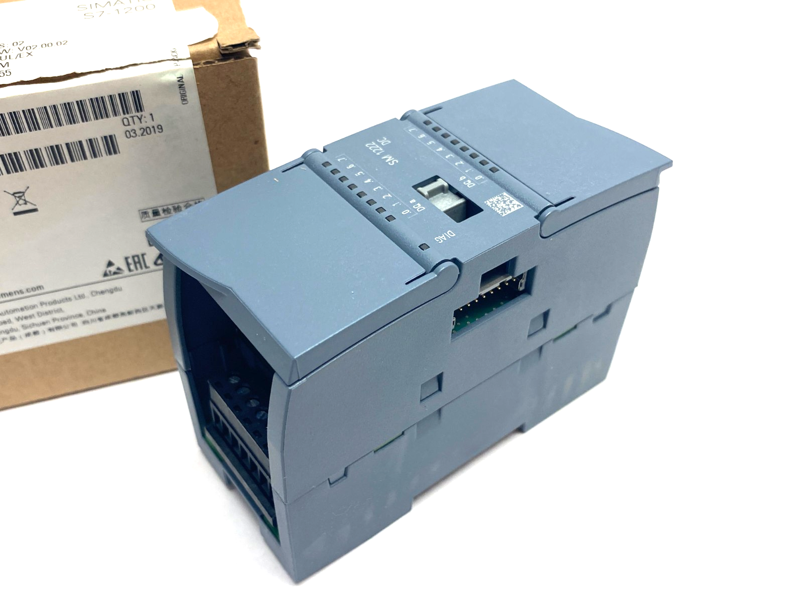 Siemens 6ES7 222-1BH32-0XB0 SIMATIC S7-1200 Digital Output Module DQ 16x24VDC - Maverick Industrial Sales