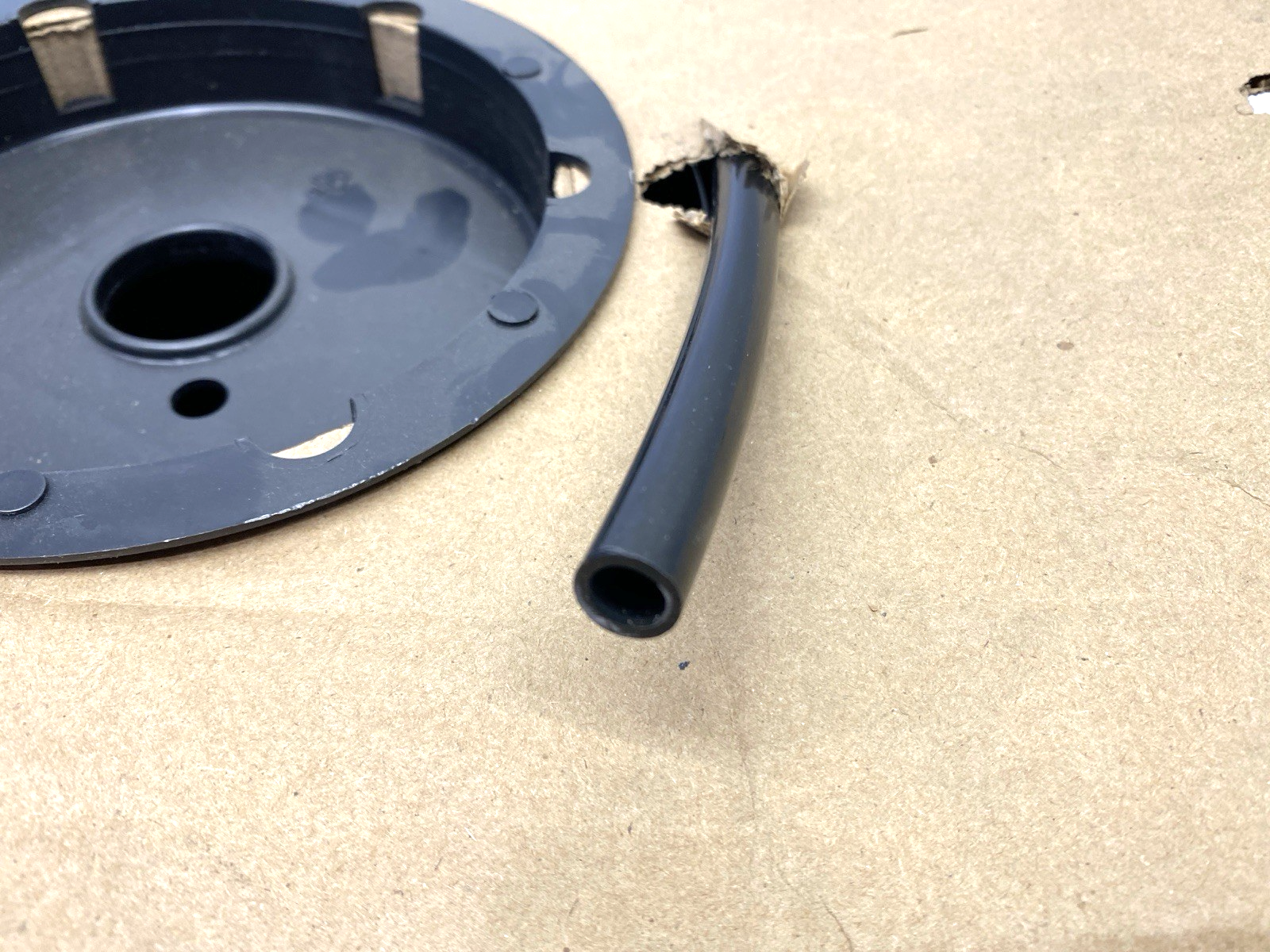 NB-6-050 | Parker Black Nylon Tubing .275" ID 3/8" OD SHELFWARE LOT OF 180' - New – Open box - Maverick Industrial Sales