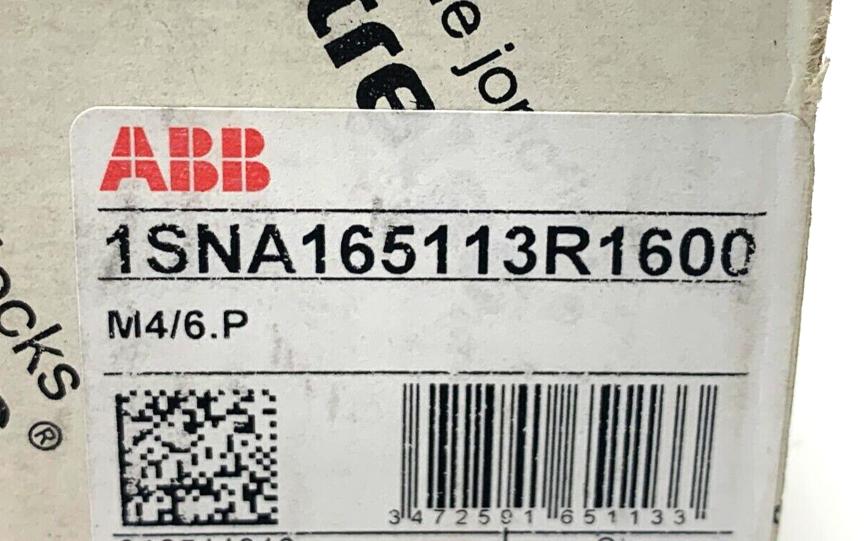 ABB TE Connectivity 1SNA165113R1600 Ground Terminal Block M4 Entrelec LOT OF 5 - Maverick Industrial Sales