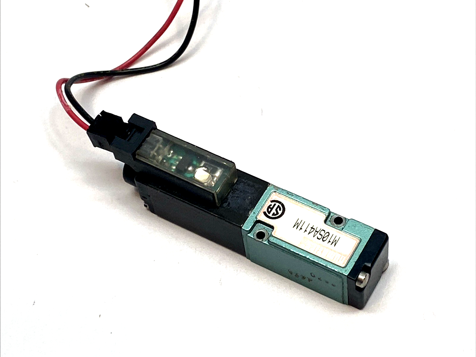 M10SA411M | Numatics Micro Air Solenoid Valve 24VDC 1.8W Manifold Mount - Used - Maverick Industrial Sales