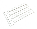 Murrplastik 86401210 Terminal Block Label Plate White BOX OF 1400 - Maverick Industrial Sales