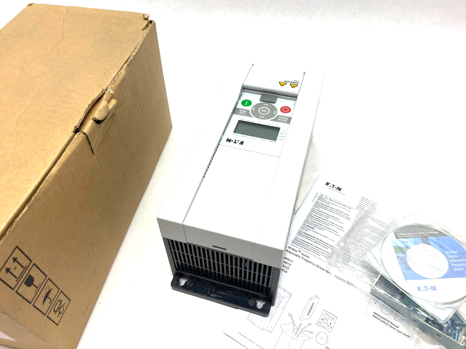 Eaton MMX34AA014N0-0 M-Max Sensorless Vector Adjustable Frequency Drive - Maverick Industrial Sales