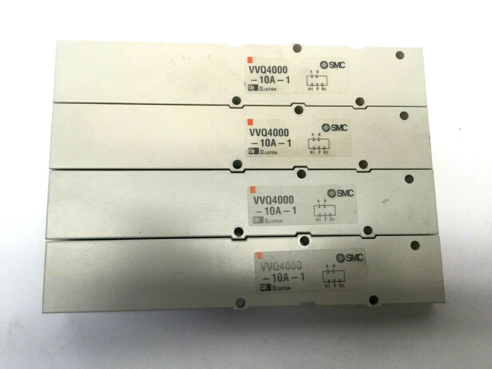 SMC VVQ4000-10A-1 Valve Blank Plates LOT OF 4 - Maverick Industrial Sales