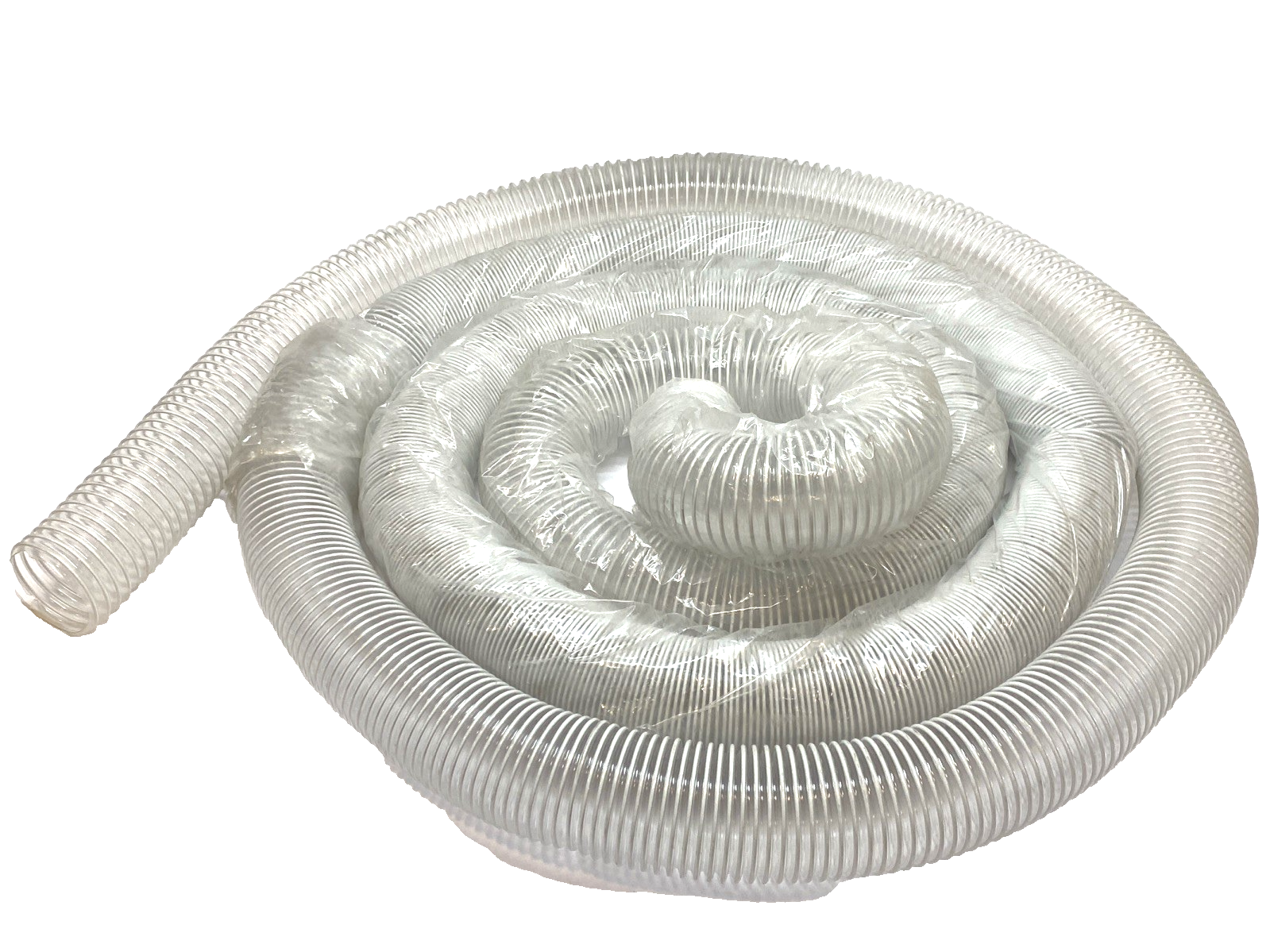 Vacuum Ducting 3" Clear Hose Flexible 22' FT - Maverick Industrial Sales