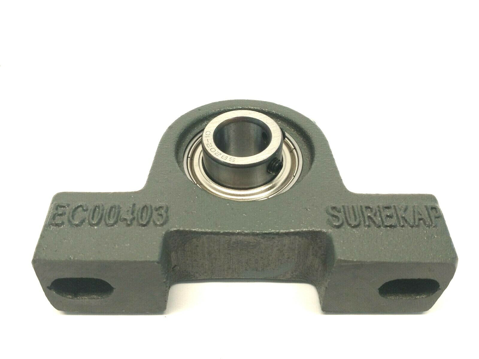 PTI SureKap EC00403 Premium 1" Pillow Block 5/8" Bore SB202-10 Bearing BOX OF 2 - Maverick Industrial Sales