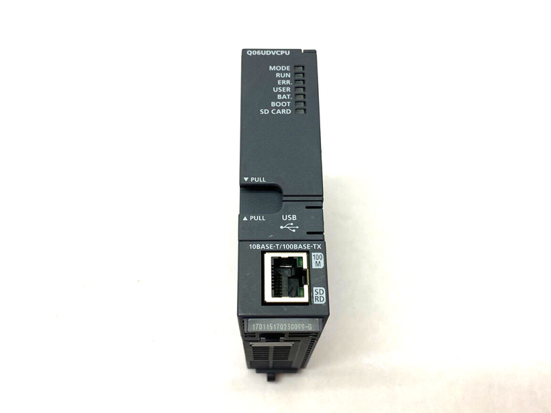 Mitsubishi Q06UDVCPU MELSEC-Q Universal Programmable Logic Controller CPU Unit - Maverick Industrial Sales