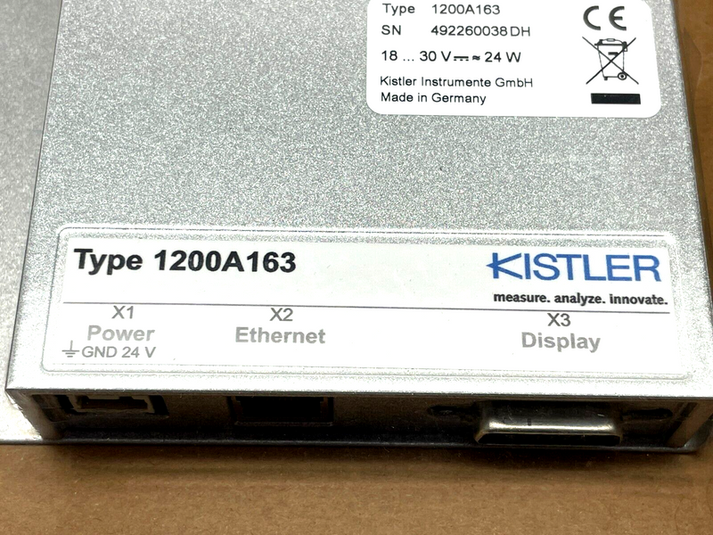 Kistler 1200A163 DIM Cable Extender 18031089 - Maverick Industrial Sales