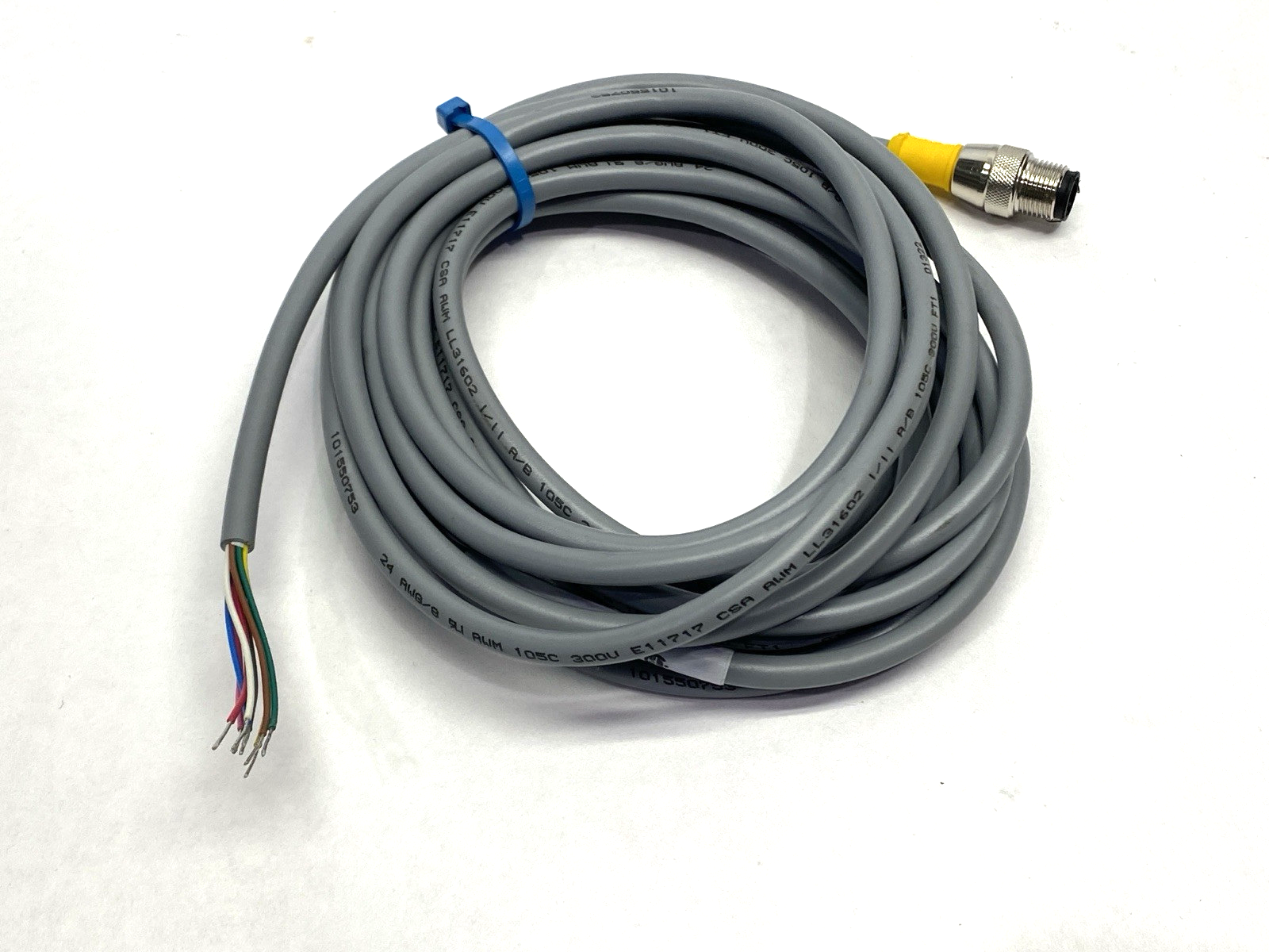 Turck RS 8T-4 Single-Ended EuroFast M12 Male Connector Cordset U-68035 - Maverick Industrial Sales